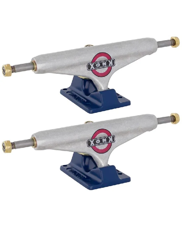 Indy Stage 11 Forged Hollow Knox Skateboard Trucks - Silver Blue