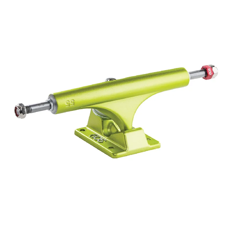 Ace Trucks AF1 55 Satin Lime Skateboard Trucks (Pair)