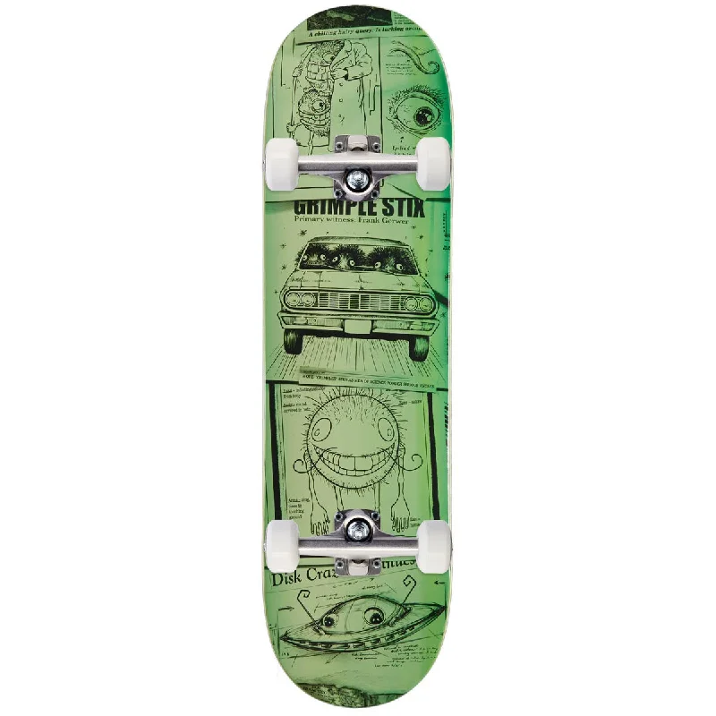 Anti-Hero Gerwer Grimple Sticks Sightings Skateboard Complete - Green - 8.50"