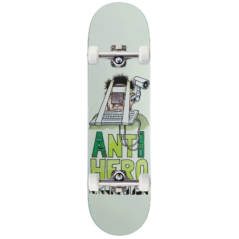 Anti-Hero Kanfoush Anti Intelligence Skateboard Complete - White - 8.40"