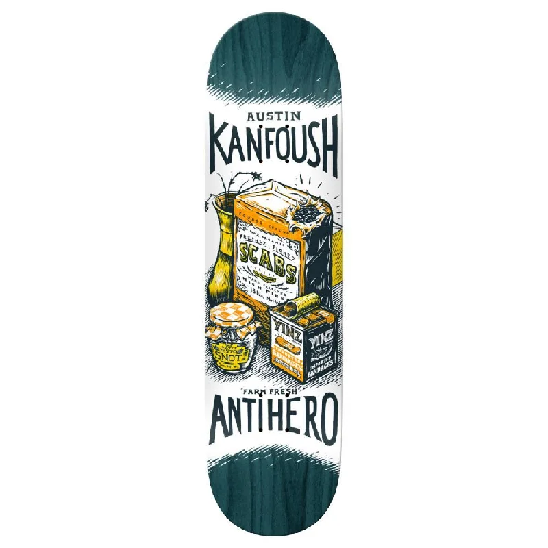 Anti Hero Pro Kanfoush Farm Fresh Skateboard Deck - 8.38"