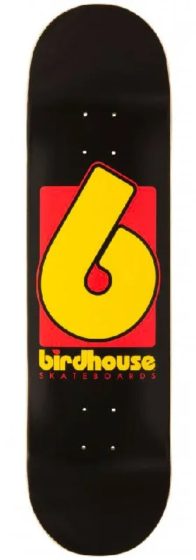 Birdhouse B Logo Black Skateboard Deck - 8.25"