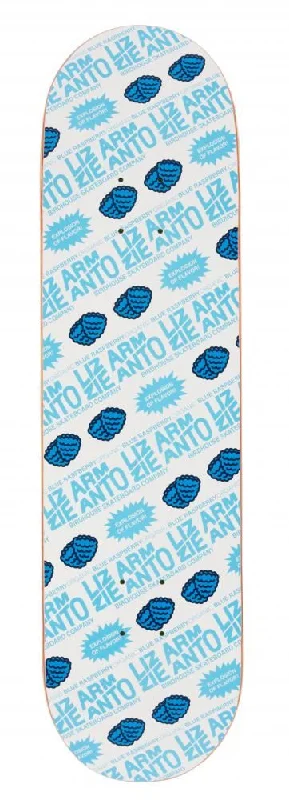 Birdhouse Pro Lizzie Blue Razz Skateboard Deck - 8.25"