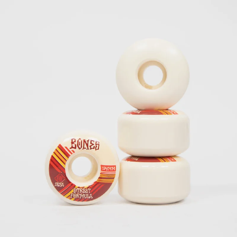 Bones - 54mm (103a) STF V4 Wide Retros Skateboard Wheels