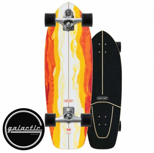 Carver C7 2022 Raw Firefly Surfskate Complete 30.25"