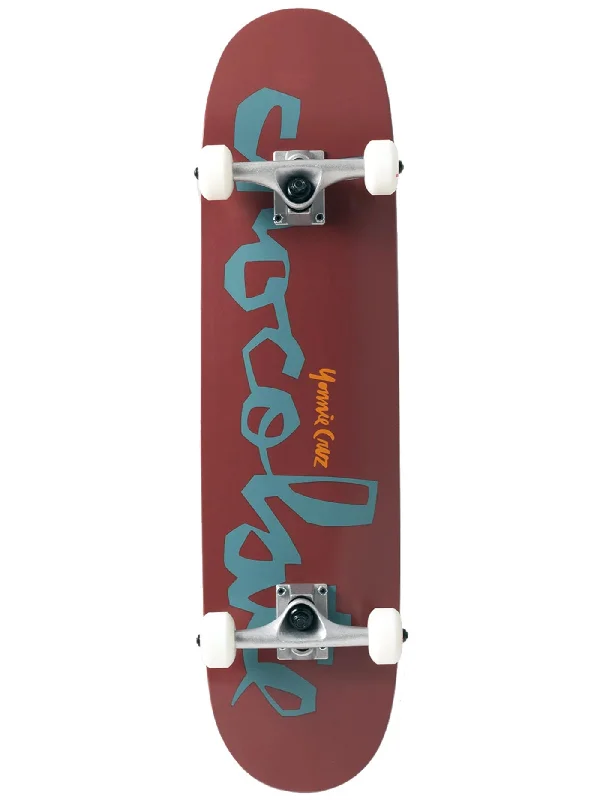 Chunk Cruz Maroon 8 Complete Skateboard