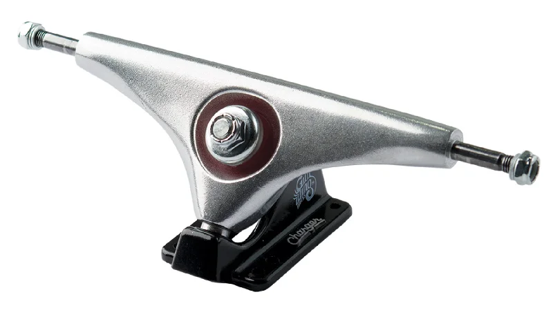 Gullwing Charger Silver/Black 10" Skateboard Trucks (2)