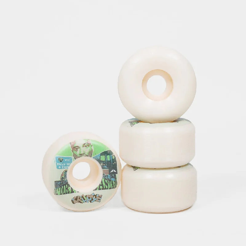 Crupie Wheels - 54mm (101a) Wide Shape ODB Metro Skateboard Wheels