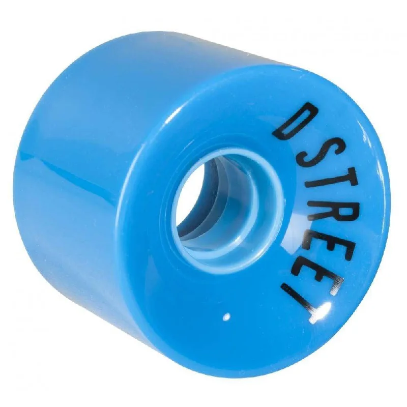 D Street Wheels 59 Cent Skateboard Wheels 78A Blue 59mm