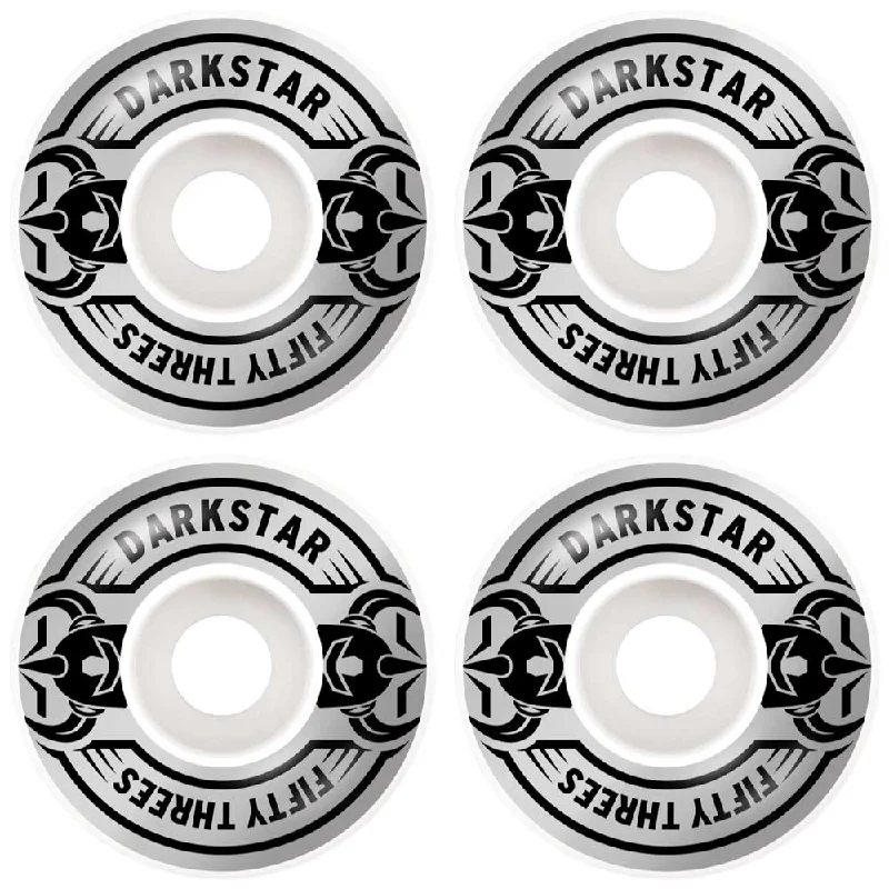 Darkstar Quarter Wheels Silver 51mm