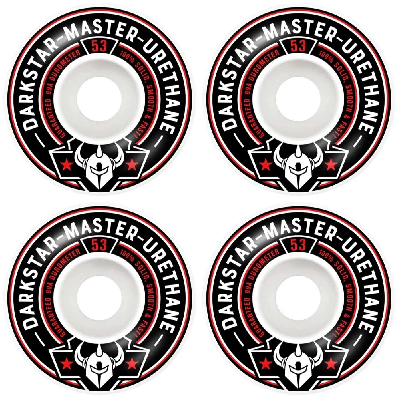 Darkstar Responder Wheels Red 53mm