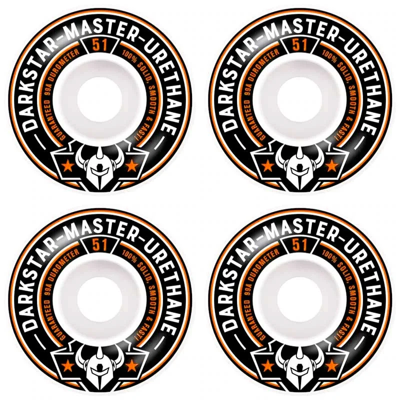 Darkstar Responder Wheels Orange 51mm