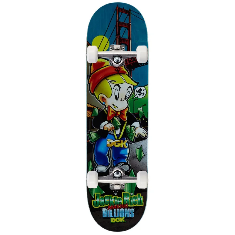 DGK Billions Curtin Skateboard Complete - Black - 8.38"