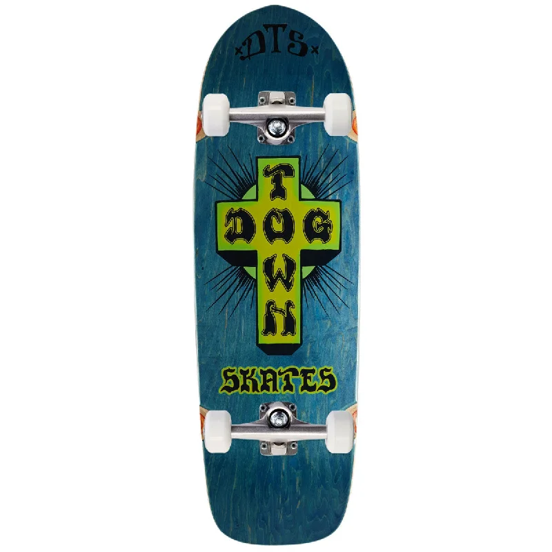 Dogtown Biggest Boy Skateboard Complete - Blue Stain - 10.00"