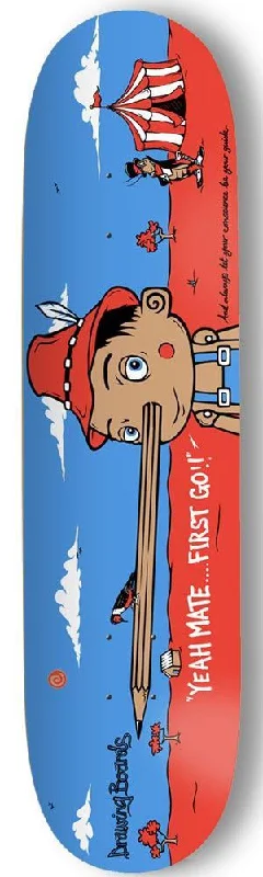 Drawing Boards Pinocchio Skateboard Deck - 7.75"