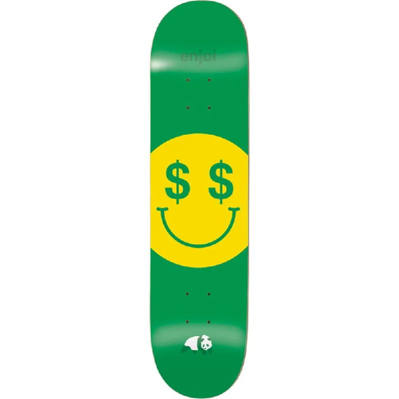 Enjoi Cash Money 8.25" Green Skateboard Deck