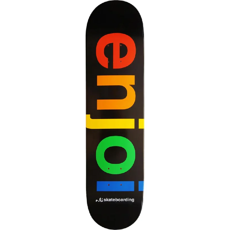 Enjoi Spectrum 8.25" Black Skateboard Deck