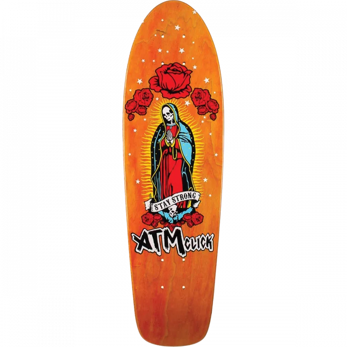 ATM Mary Cruiser Skateboard Deck -7.6x27 DECK ONLY