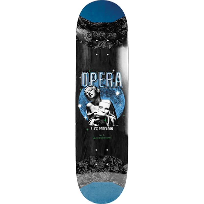 Opera Perelson Grasp Skateboard Deck -8.38 Blue Slick DECK ONLY