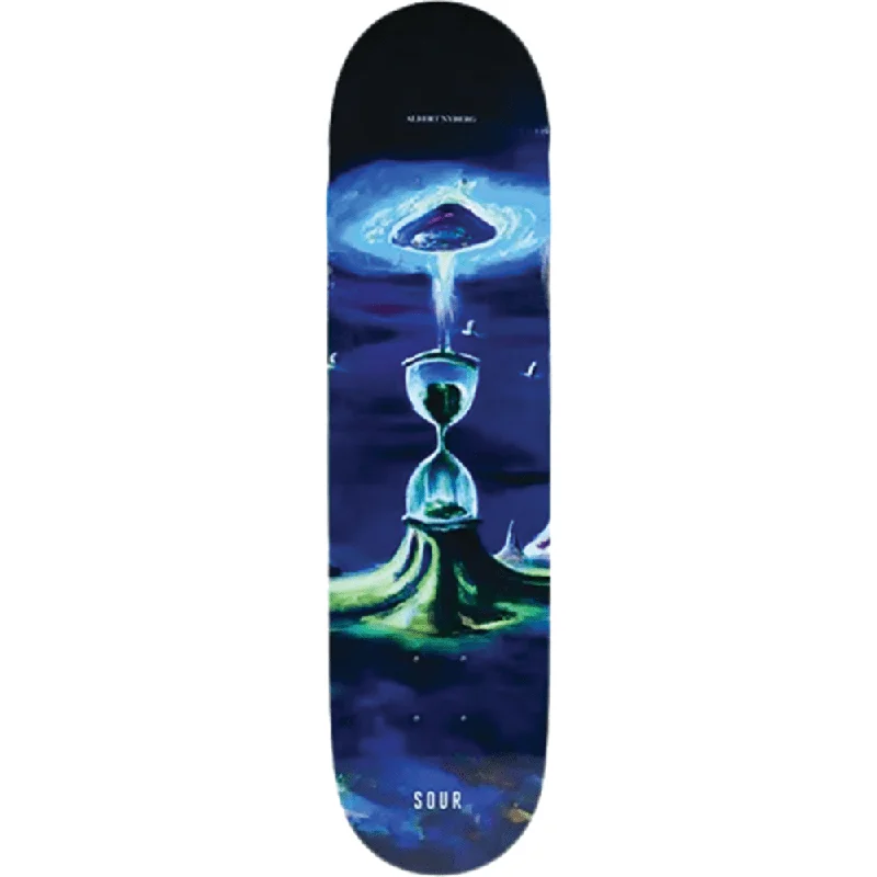 Sour Nyberg Spaceglass Skateboard Deck -8.25 DECK ONLY