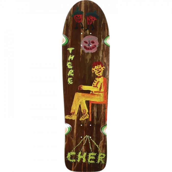 There Strauberry Get Off My Case Skateboard Deck -8.67x31 Ww DECK ONLY