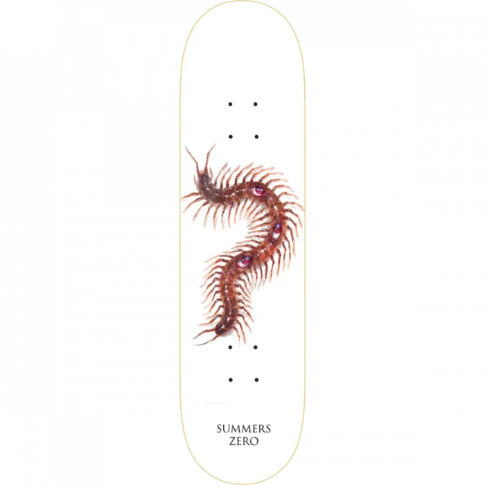 Zero Summers Insection Skateboard Deck -8.25 Centipede DECK ONLY