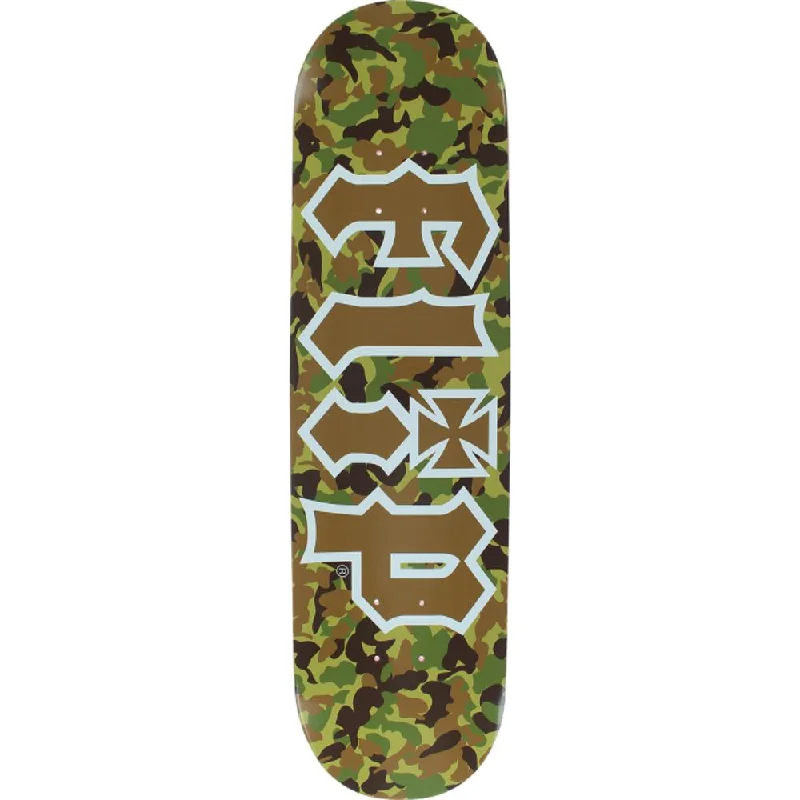 Flip Combat 8.0" Brown Skateboard Deck