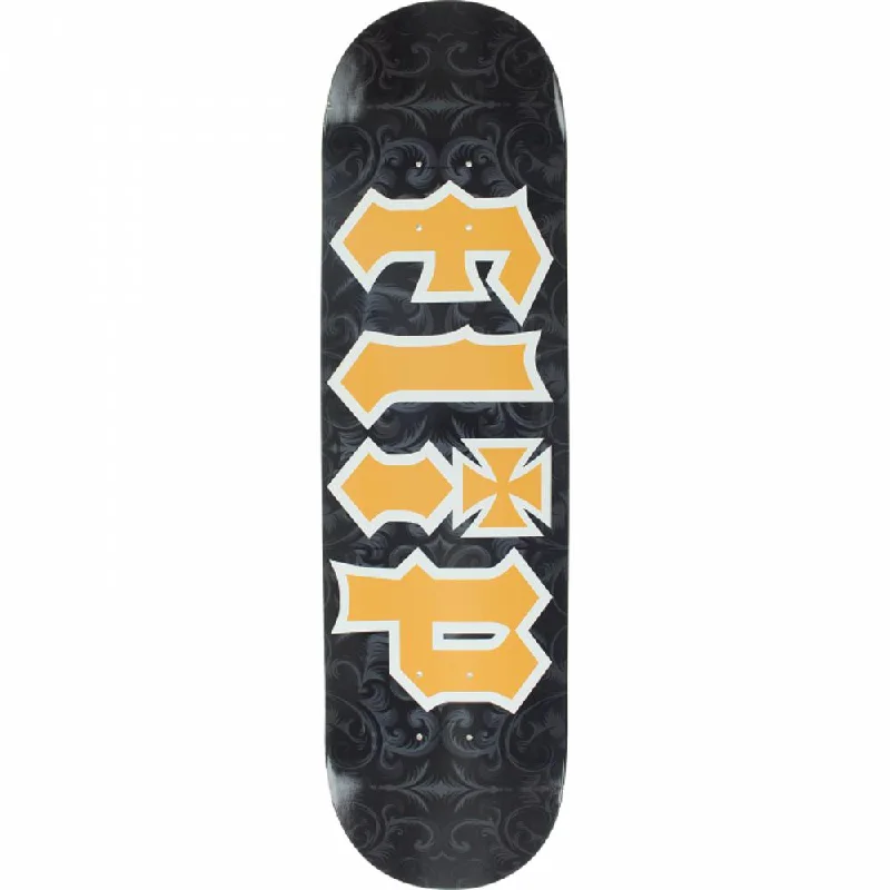 Flip Gothic 8.13" Gold Skateboard Deck