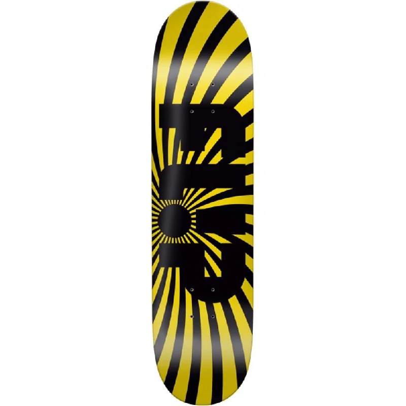 Flip Odyssey Spiral 8.25" Yellow Skateboard Deck