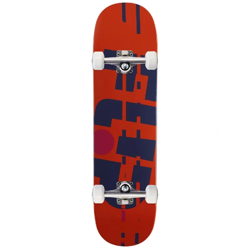 Flip Team Glitch Skateboard Complete - Orange - 8.00"