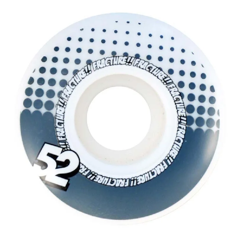 Fracture Skateboards Drops Skateboard Wheels Grey 52mm