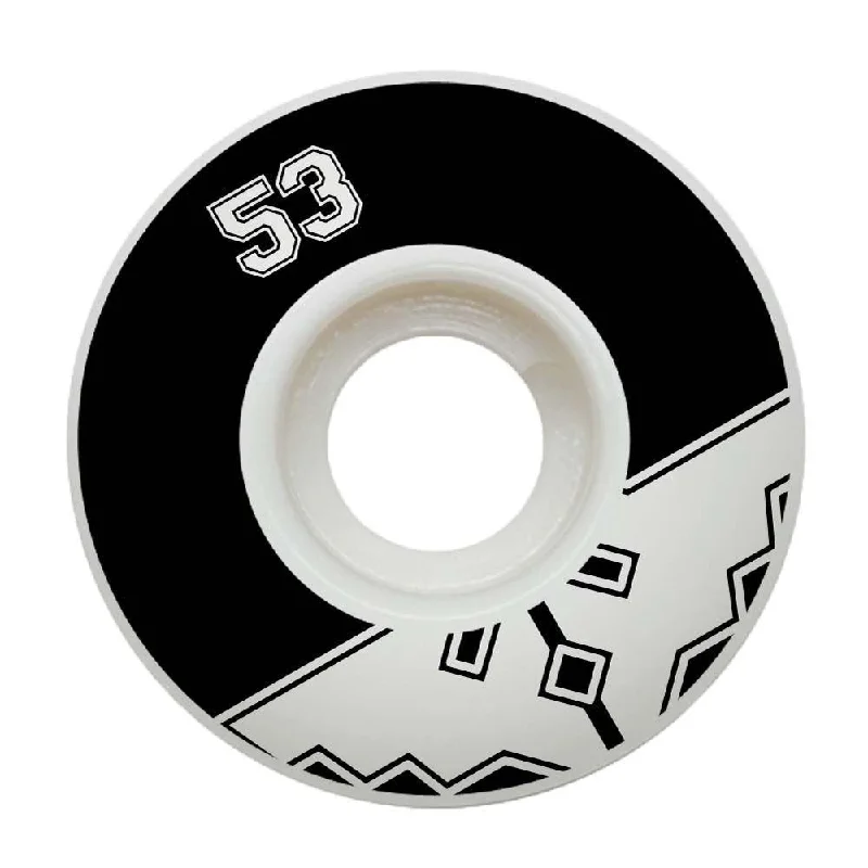 Fracture Skateboards Uni Classic Skateboard Wheels Black 53mm