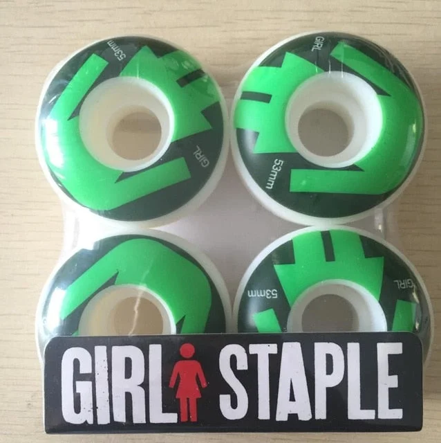 53mm Green Girl logo