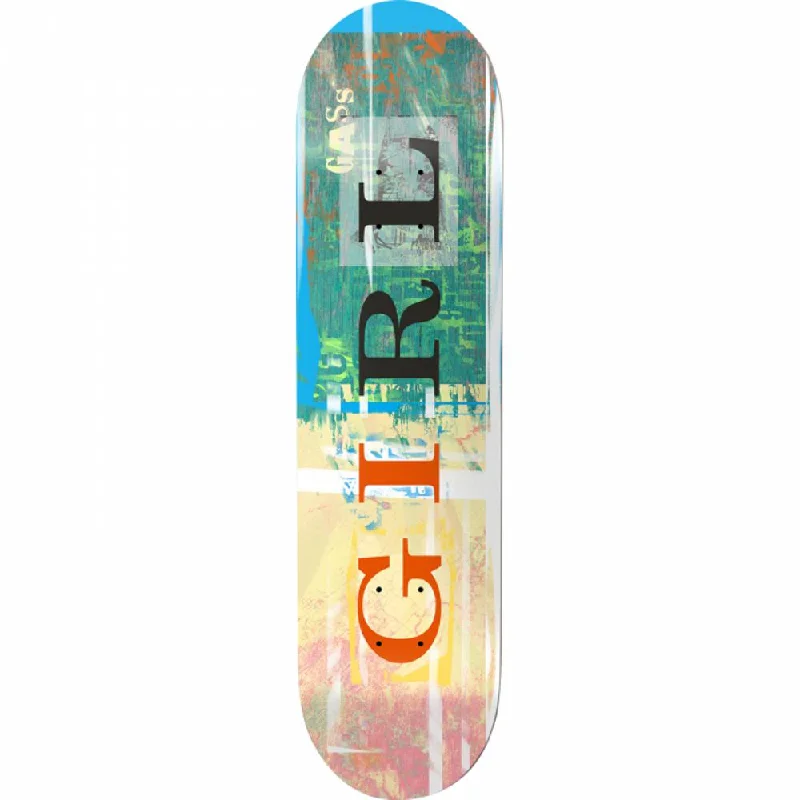 Girl Gass Letterpress 8.5" Skateboard Deck