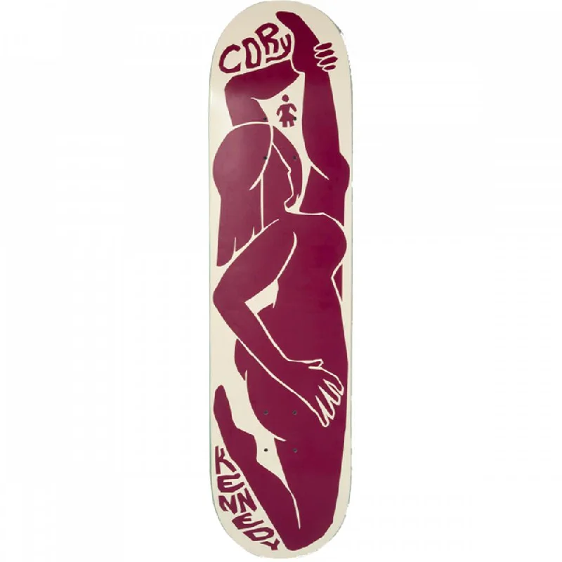 Girl Kennedy Contour Curves 8.0" Skateboard Deck