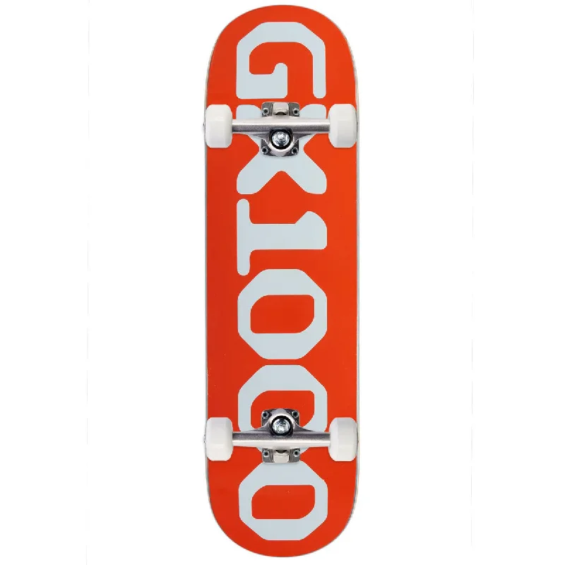 GX1000 OG Logo Skateboard Complete - Orange - 8.625"