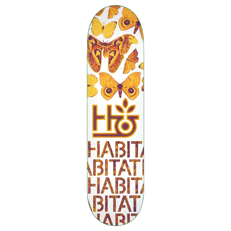 Habitat Insecta Gold Skateboard Deck - 8.0"