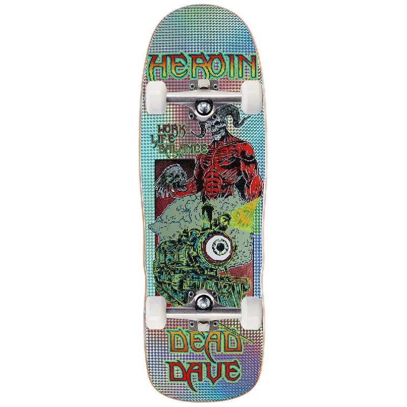 Heroin Dead Dave Hellscape Skateboard Complete - 10.10"