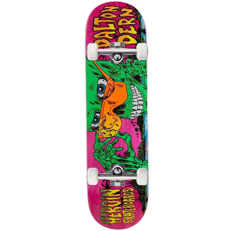 Heroin Dern Skeleton Skateboard Complete - 8.50"