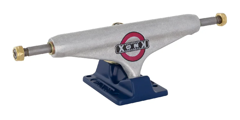 Independent - Forged Hollow Knox Silver Blue Skateboard Trucks