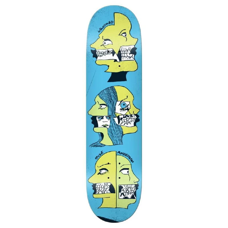 Krooked Pro Manderson Two Face Skateboard Deck - 8.06"