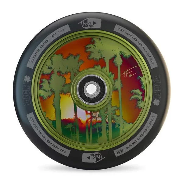 Lucky TFox Guac Green Signature 100mm Wheel