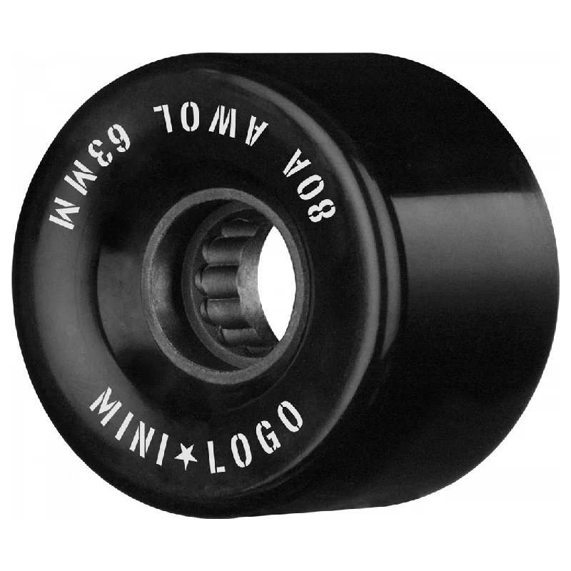 Mini Logo A.W.O.L Wheels 80A Black - 63mm