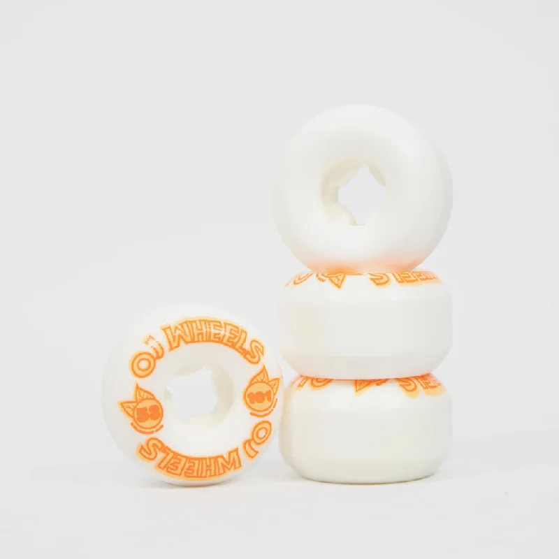 OJ Wheels - 53mm (101a) From Concentrate Wheels - White / Orange