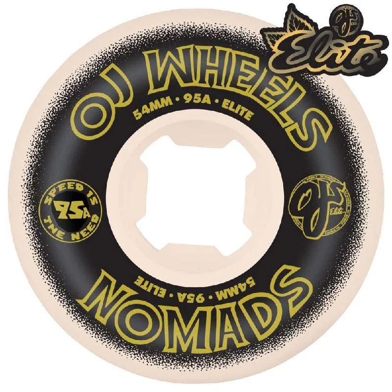 OJ Elite Skateboard Wheels Nomads 95a Multi 54 MM