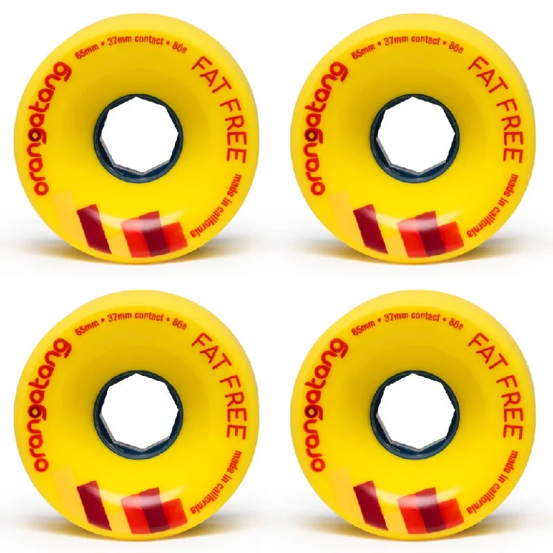 Orangatang Fat Free Wheels 86a 65mm