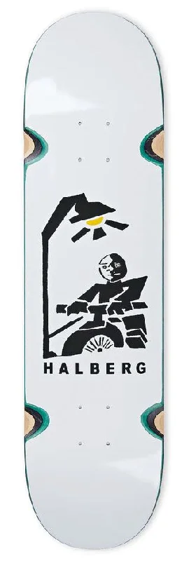 Polar Skate Co. Hjalte Halberg Insomnia Wheel Wells Skateboard Deck - 8.25"