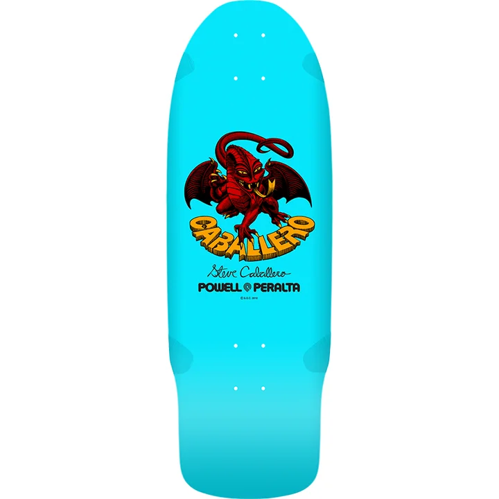 Powell Peralta Bones Brigade Series 15 Caballero Light Blue 10.09"