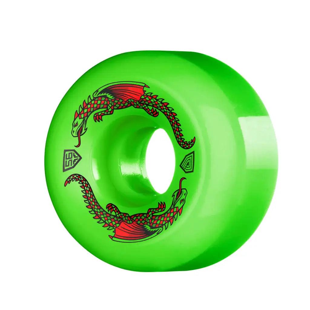 Powell Peralta Dragons 93a Skateboard Wheels Green