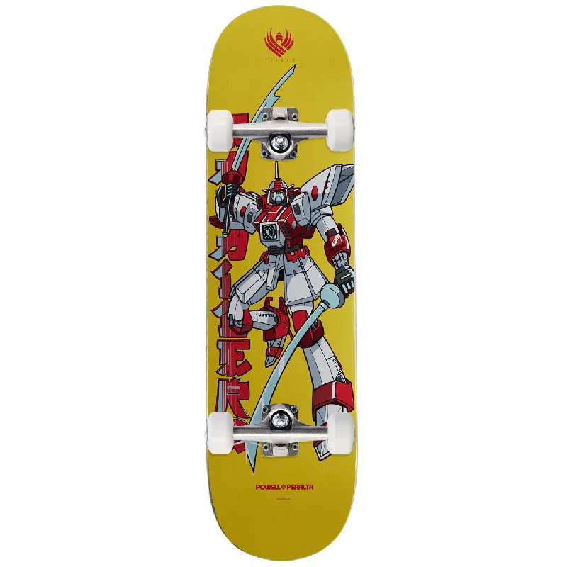 Powell-Peralta Flight Steve Caballero Gundam Skateboard Complete - Yellow - 8.25"